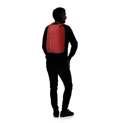 Kép 3/8 - Samsonite Securipak M Anti-Theft Laptop Backpack 15,6" Garnet Red
