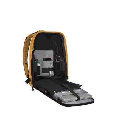 Kép 8/9 - Samsonite Securipak M Anti-Theft Laptop Backpack 15,6" Sunset Yellow