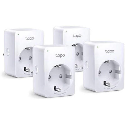 Kép 2/3 - TP-Link Tapo P100 Mini Smart Wi-Fi Socket (4-pack)