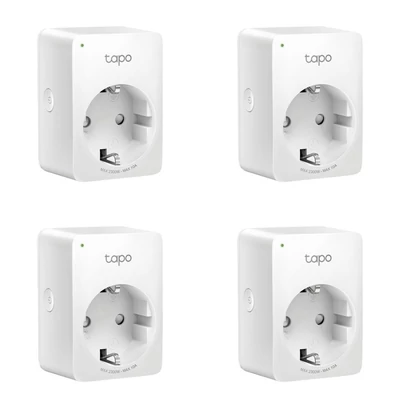 Kép 3/3 - TP-Link Tapo P100 Mini Smart Wi-Fi Socket (4-pack)