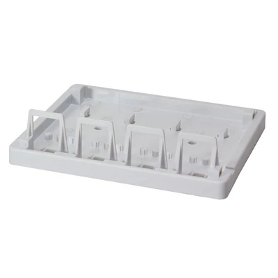 Kép 2/3 - Logilink NK4034 Keystone Surface Mount Box 4 Port White