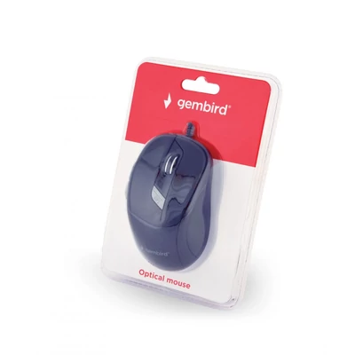 Kép 3/3 - Gembird MUS-6B-01 optical mouse Black