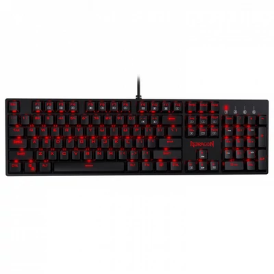 Kép 3/10 - Redragon Surara Pro Red LED Backlight Mechanical Gaming Keyboard with Ultra-Fast V-Optical Blue Swit