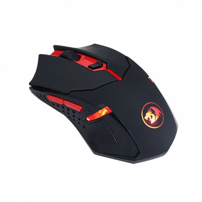 Kép 4/8 - Redragon M601WL-BA Wireless Gaming Mouse and Mouse Pad Combo Black/Red