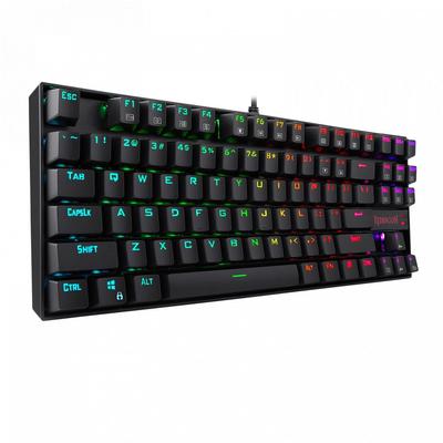 Kép 3/8 - Redragon Kumara RGB Backlight Mechanical Gaming Keyboard Red Switches Black HU
