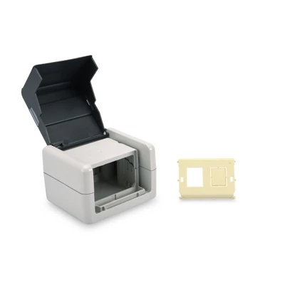 Kép 2/3 - Digitus DN-93844-OD-1 kapcsolókeret és vakdugó Grey