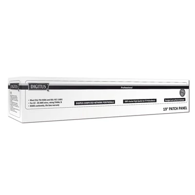 Kép 3/3 - Digitus 16-port patch panel 1U szürke