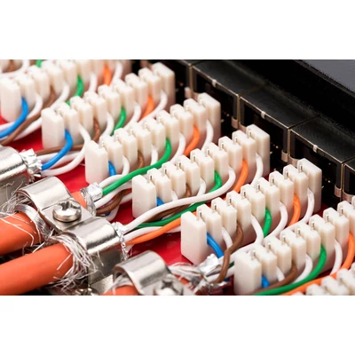 Kép 2/7 - Digitus 12-port patch panel 1U fekete