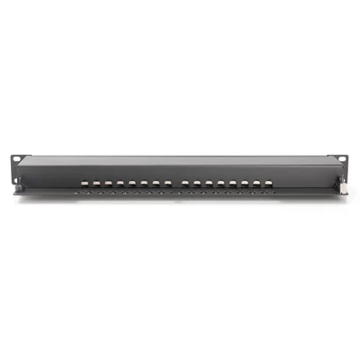 Kép 3/6 - Digitus 16-port patch panel 1U fekete