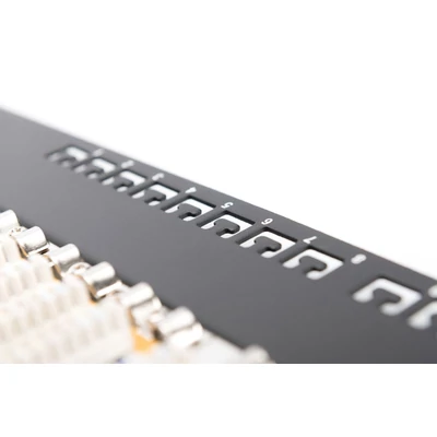 Kép 6/6 - Digitus 16-port patch panel 1U fekete