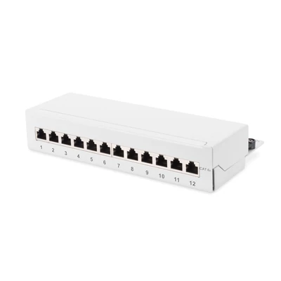Digitus 12-port patch panel 1U szürke