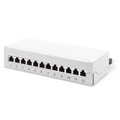 Kép 2/10 - Digitus 12-port patch panel 1U szürke