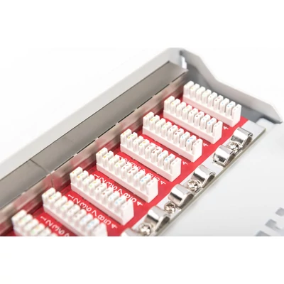 Kép 3/10 - Digitus 12-port patch panel 1U szürke