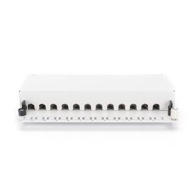 Kép 9/10 - Digitus 12-port patch panel 1U szürke