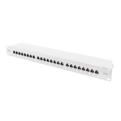 Digitus 24-port patch panel 1U szürke