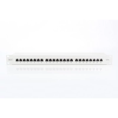 Kép 4/6 - Digitus 24-port patch panel 1U szürke