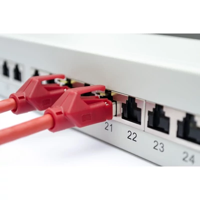 Kép 5/6 - Digitus 24-port patch panel 1U szürke