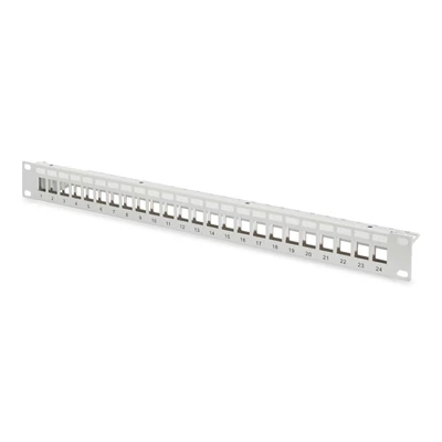 Digitus 24-port patch panel 1U szürke