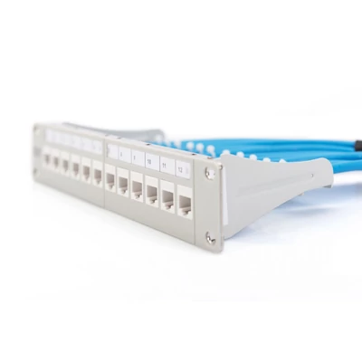 Kép 6/9 - Digitus 12-port patch panel 1U szürke