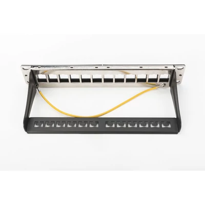 Kép 2/5 - Digitus 12-port patch panel 1U fekete