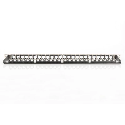 Kép 3/3 - Digitus 24-port patch panel 0,5U fekete