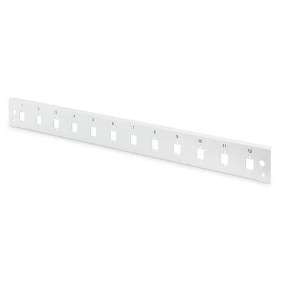 Digitus 12-port patch panel 1U szürke