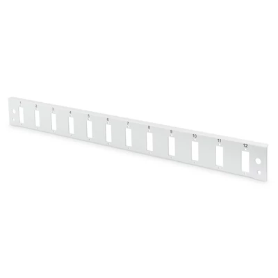 Digitus 12-port patch panel 1U szürke