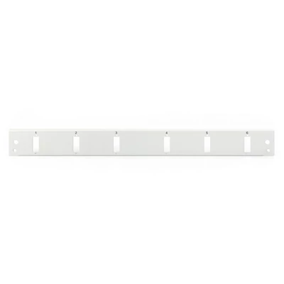Kép 2/2 - Digitus 6-port patch panel 1U szürke