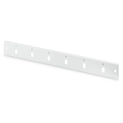 Digitus 6-port patch panel 1U szürke