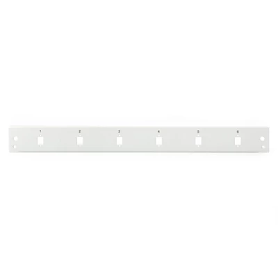 Kép 2/2 - Digitus 6-port patch panel 1U szürke