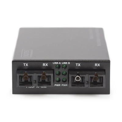Kép 3/5 - Digitus DN-82124 hálózati média konverter 1000 Mbit/s 1310 nm single-mode, multi-mode fekete