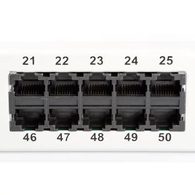 Kép 3/6 - Digitus 50-port patch panel 1U szürke