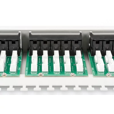 Kép 6/6 - Digitus 50-port patch panel 1U szürke