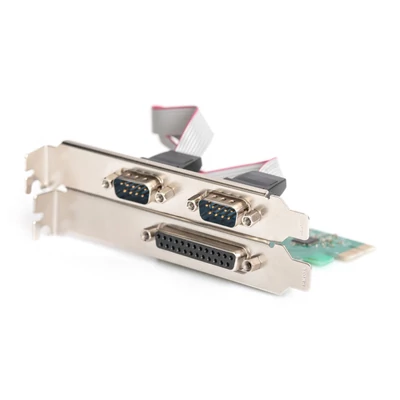 Kép 2/5 - Digitus Serial/Parallel I/O 2/1-Port PCIexpress
