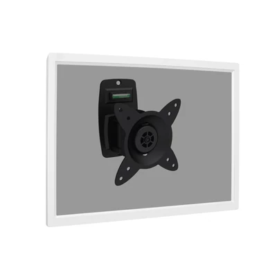 Kép 2/3 - Digitus DA-90350 Universal Wall Mount With Swivel Function Black