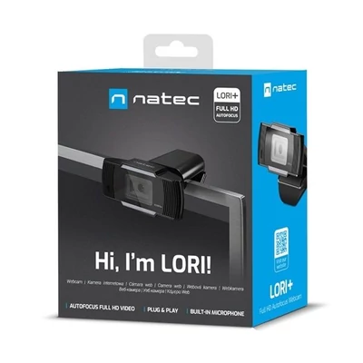 Kép 4/4 - natec Lori+ Webkamera Black