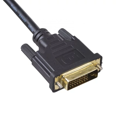 Kép 2/3 - Akyga AK-AV-13 HDMI / DVI-D (Dual Link) (24+1) Cable 3m Black