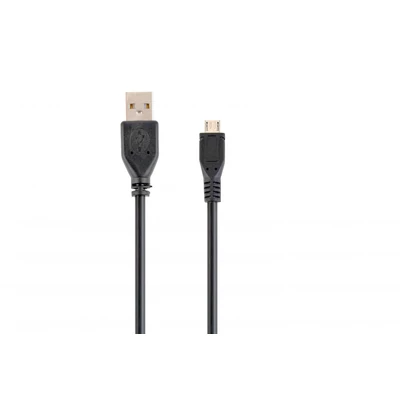 Kép 2/3 - Gembird USB2.0 A-microUSB 0,5m Black