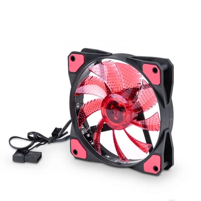 Kép 2/5 - Akyga AW-12C-BR System Fan 12cm Red LED