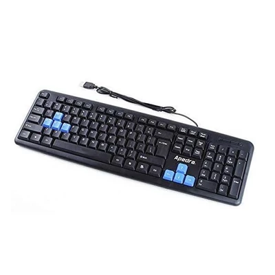 Kép 2/3 - Apedra K-816 keyboard Black HU