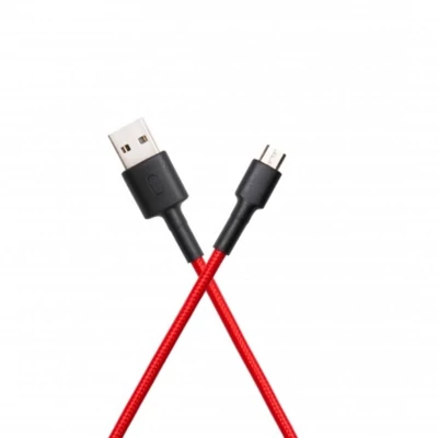 Kép 3/4 - Xiaomi Mi Braided USB Type-C Cable 1m Red