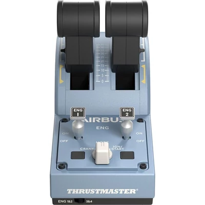 Kép 4/4 - Thrustmaster TCA Quadrant Airbus Edition Gázkar Black/Blue