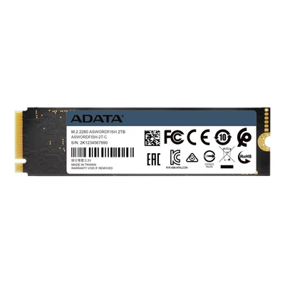 Kép 5/5 - A-Data 500GB M.2 2280 NVMe SwordFish