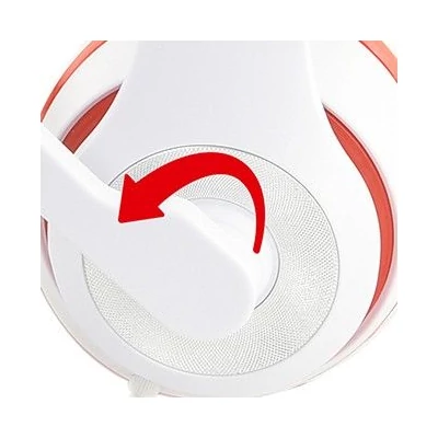 Kép 3/5 - Gembird MHS-03-WTRD Stereo Headset White/Red