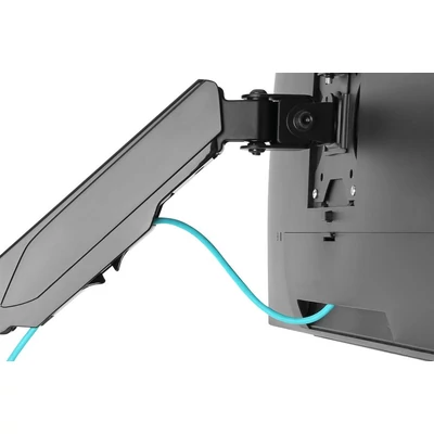 Kép 2/5 - Digitus DA-90396 Universal Single Monitor Mount with Gas Spring Wall Mount Black