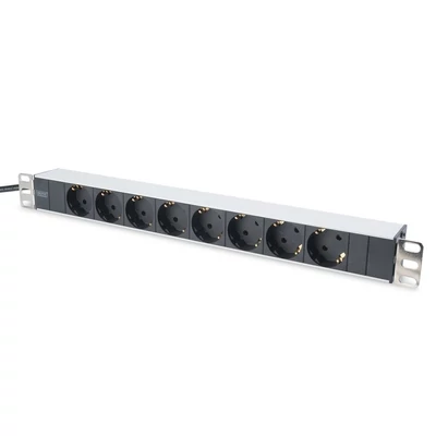 Digitus DN-95401 túlfeszültségvédő 8DIN 2m fekete