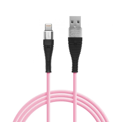 Kép 5/7 - Delight iPhone adatkábel szilikon bevonat 1m (több szín)