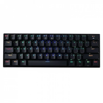 Redragon Draconic Compact RGB Wireless Blue Mechanical Tenkeyless Designed Bluetooth Gaming Keyboard