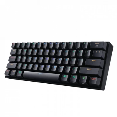 Kép 2/6 - Redragon Draconic Compact RGB Wireless Blue Mechanical Tenkeyless Designed Bluetooth Gaming Keyboard