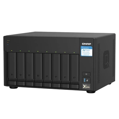 Kép 5/6 - QNAP NAS TS-832PX-4G (4GB) (8HDD)